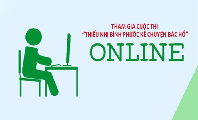 Thi online “Thiếu nhi Bình Phước kể chuyện Bác Hồ”