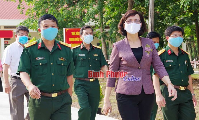 Binh đoàn 16 chủ động ứng phó với dịch Covid-19