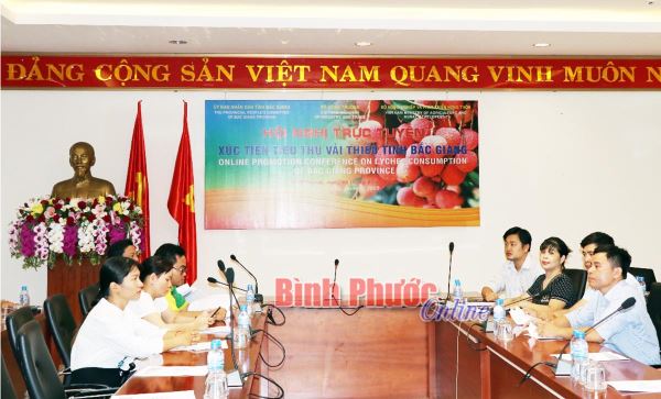 Khai trương Sàn giao dịch điện tử “Vải thiều Bắc Giang”