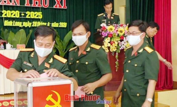 Ðại hội Ðảng bộ Quân sự huyện Bù Gia Mập, TX. Bình Long