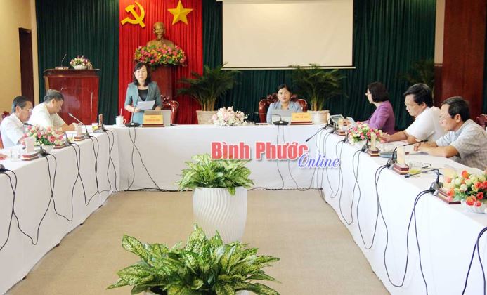 Thông qua dự thảo văn kiện, phương án nhân sự Đại hội Đảng bộ Công ty cao su Đồng Phú