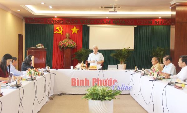 Thông qua dự thảo văn kiện Đại hội Đảng bộ huyện Bù Đăng