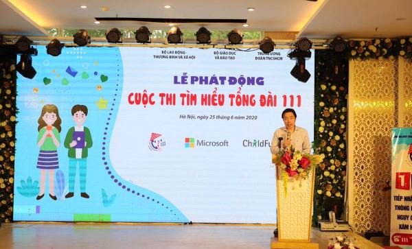 Phát động cuộc thi tìm hiểu tổng đài quốc gia về bảo vệ trẻ em 111