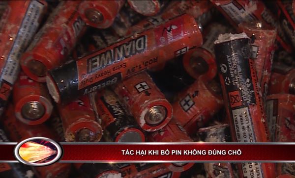 Bản tin 100 độ ng&agrave;y 21-6: Hiểm họa kh&ocirc;n lường từ việc vứt pin cũ kh&ocirc;ng đ&uacute;ng c&aacute;ch