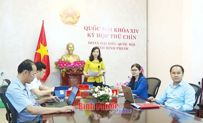 Đoàn ĐBQH tỉnh cho ý kiến về dự án Luật sửa đổi, bổ sung một số điều của Luật Xây dựng