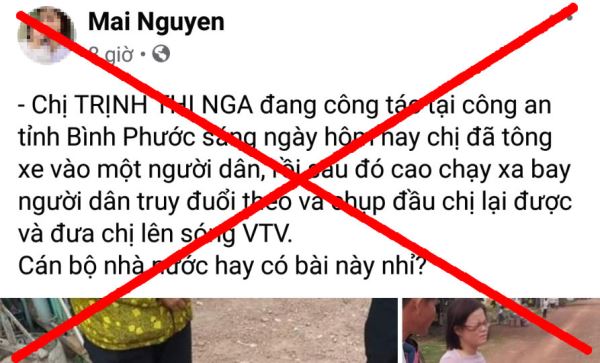 Thực hư th&ocirc;ng tin c&aacute;n bộ c&ocirc;ng an tỉnh g&acirc;y tai nạn giao th&ocirc;ng rồi bỏ chạy