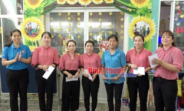  Khảo sát và tặng quà cho lao động trong doanh nghiệp bị ảnh hưởng bởi dịch Covid-19