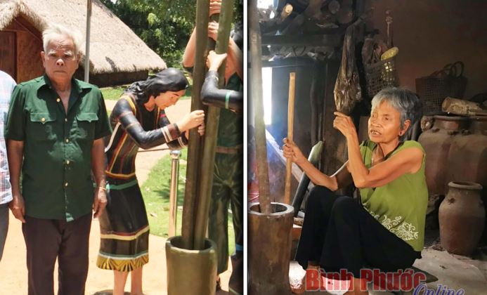 Chuyện giã gạo nuôi quân năm xưa