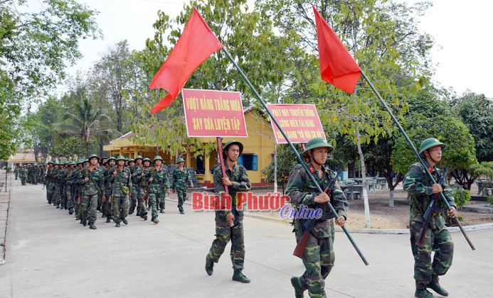 Tuổi trẻ LLVT tỉnh thi đua chào mừng đại hội đảng các cấp