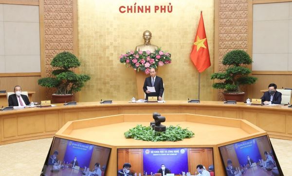 Hội nghị trực tuyến của Chính phủ với các địa phương ứng phó COVID-19