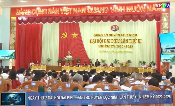 [Video] Nhiều nội dung quan trọng trong ngày thứ 2 Đại hội đại biểu Đảng bộ huyện Lộc Ninh lần thứ XI