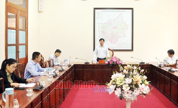 Họp Ban vận động th&agrave;nh lập Hiệp hội Doanh nghiệp tỉnh