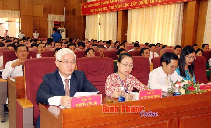 Đảng bộ huyện Phú Riềng long trọng tổ chức Đại hội đại biểu lần thứ XII