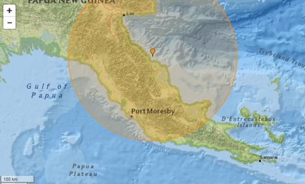 Động đất 7,3 độ, Papua New Guinea kích hoạt cảnh báo sóng thần
