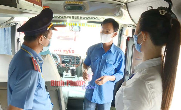 Tăng cường công tác phòng, chống dịch Covid-19 tại các bến xe