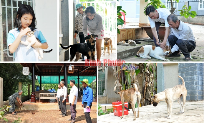 Đồng Xoài chủ động phòng chống bệnh dại cho vật nuôi