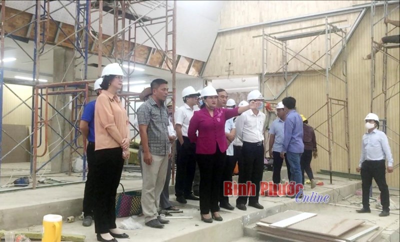 Dự án ký túc xá Trường Chính trị tỉnh phải hoàn thành trước 31-8