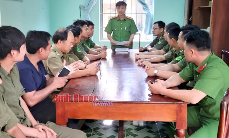 Trưởng c&ocirc;ng an x&atilde; ti&ecirc;u biểu