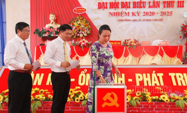 Ông Nguyễn Thanh Bình tái đắc cử chức vụ Bí thư Đảng ủy Công ty TNHH MTV cao su Bình Phước