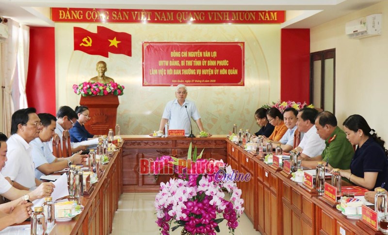 8 th&aacute;ng đầu năm 2020, Hớn Quản thu ng&acirc;n s&aacute;ch tr&ecirc;n 116 tỷ đồng