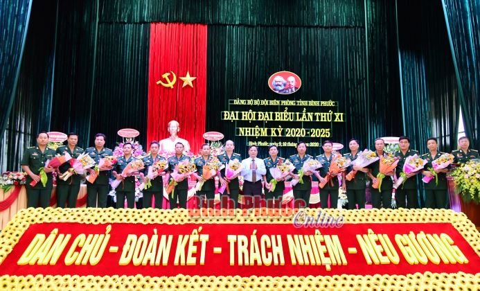 Đại tá Nguyễn Văn Phương tái cử Bí thư Đảng ủy Bộ đội Biên phòng Bình Phước