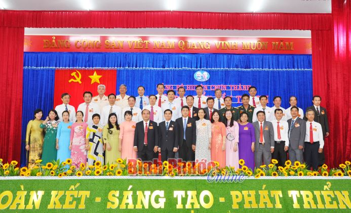 Đại hội đại biểu Đảng bộ huyện Chơn Thành lần thứ XII thành công tốt đẹp