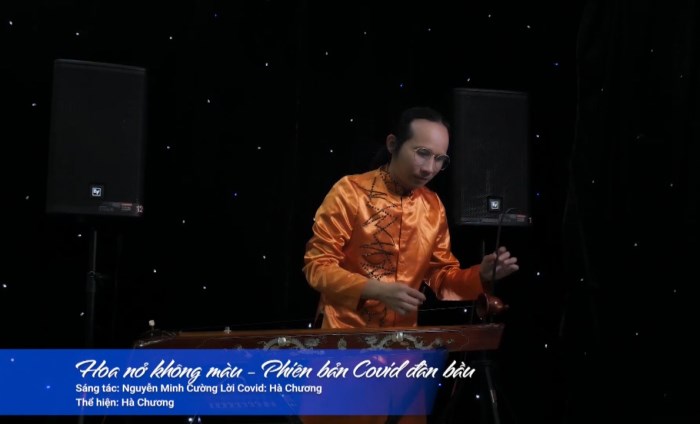 Nghệ sĩ khiếm thị Hà Chương truyền cảm hứng qua bài hát “Hoa nở không màu” phiên bản chống dịch