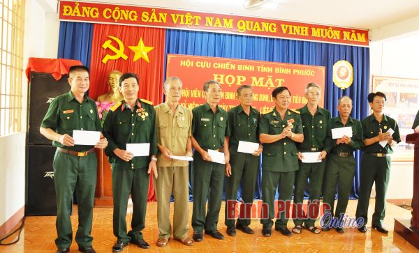 Họp mặt hội viên CCB thương - bệnh binh tiêu biểu năm 2020