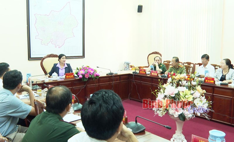 C&ocirc;ng t&aacute;c chuẩn bị Đại hội Đảng bộ tỉnh B&igrave;nh Phước kh&oacute;a XI được thực hiện chu đ&aacute;o, nghi&ecirc;m t&uacute;c