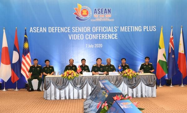 Hội nghị trực tuyến Quan chức Quốc phòng cấp cao ASEAN mở rộng