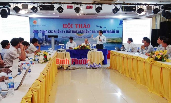 Ứng dụng GIS quản lý đất đai và quảng bá xúc tiến đầu tư