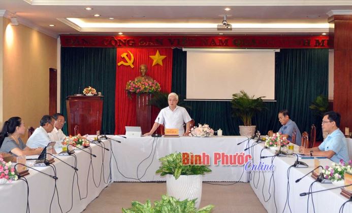 Thường vụ Tỉnh ủy thông qua văn kiện đại hội Đảng bộ trực thuộc