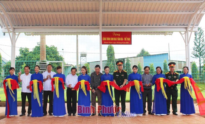 Khánh thành công trình văn hóa, thể thao trong cơ sở tôn giáo