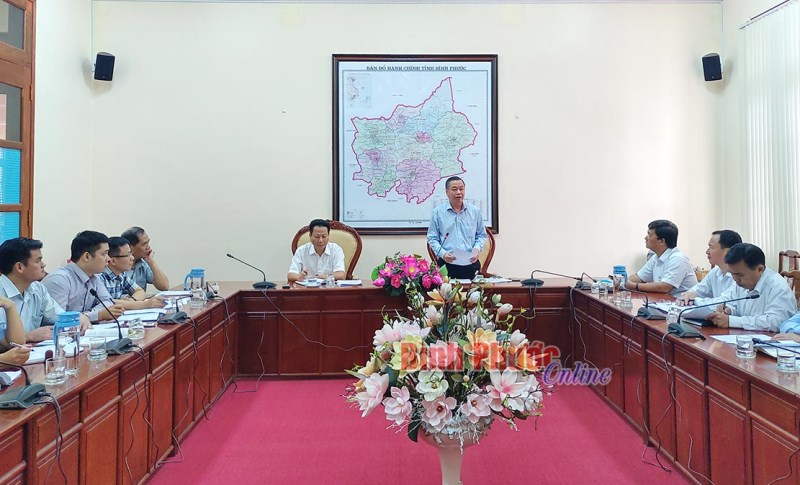 Tháo gỡ vướng mắc trong triển khai một số dự án xây dựng hồ thủy lợi tại Bình Phước