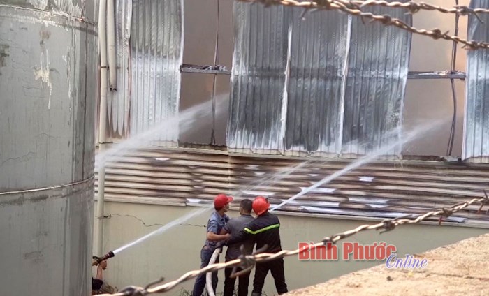 Khen thưởng các cán bộ, chiến sĩ có thành tích xuất sắc trong chữa cháy kho hóa chất
