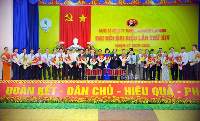 Đảng ủy Công ty Cao su Lộc Ninh quyết tâm thực hiện thắng lợi nghị quyết khóa XIV, nhiệm kỳ 2020-2025