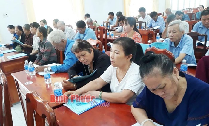 80 cán bộ, hội viên nông dân được tuyên truyền pháp luật năm 2020