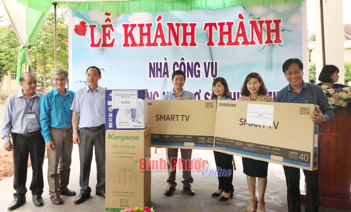 Kh&aacute;nh th&agrave;nh nh&agrave; c&ocirc;ng vụ Trường THCS Phước Minh