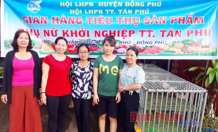Khai trương gian hàng phụ nữ khởi nghiệp