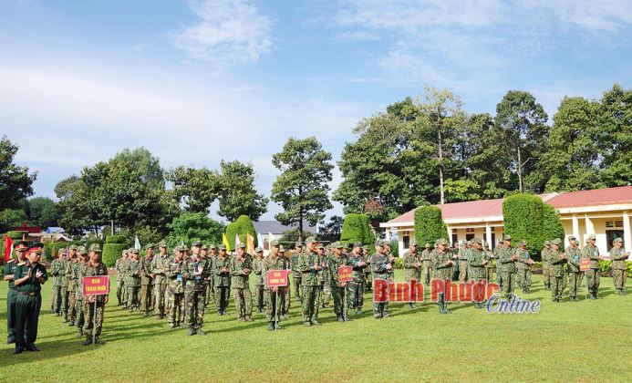Ðảng bộ Quân sự huyện Bù Gia Mập trong sạch vững mạnh