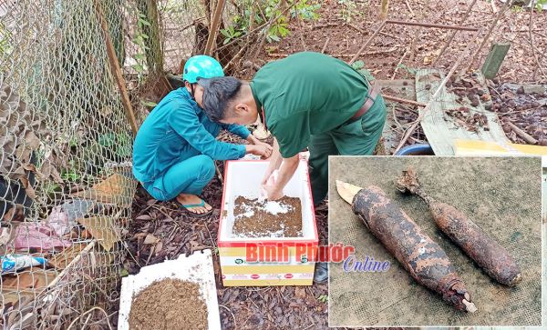Di dời an toàn 60 quả đạn cối M79 trong nhà dân