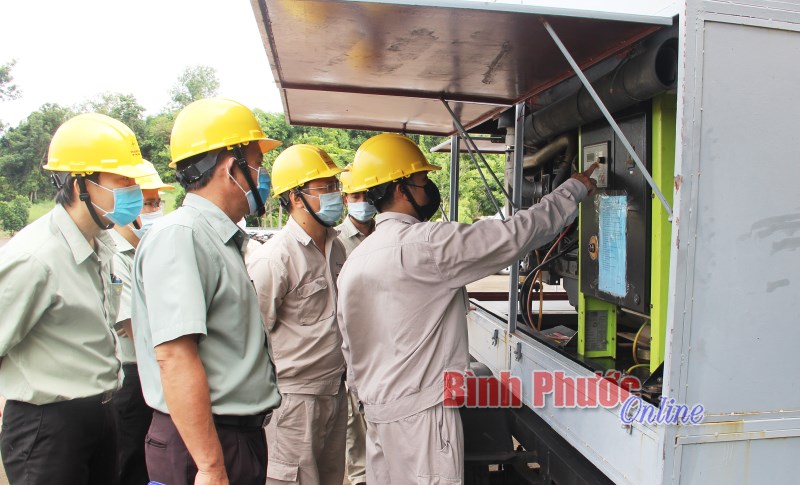 Thủy điện Thác Mơ diễn tập phòng chống thiên tai, tìm kiếm cứu nạn