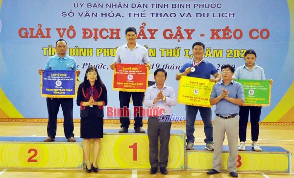 Bế mạc giải Vô địch đẩy gậy, kéo co tỉnh Bình Phước lần thứ I - năm 2020