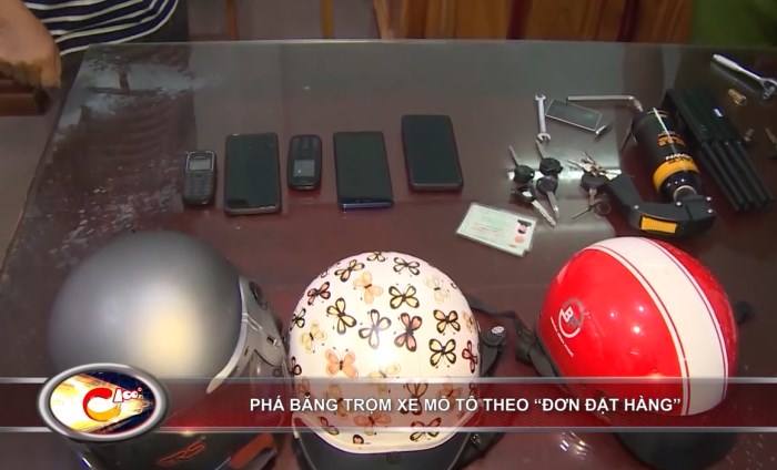 Bản tin 100⁰ ngày 11-9: Băng trộm xe máy theo… đơn đặt hàng