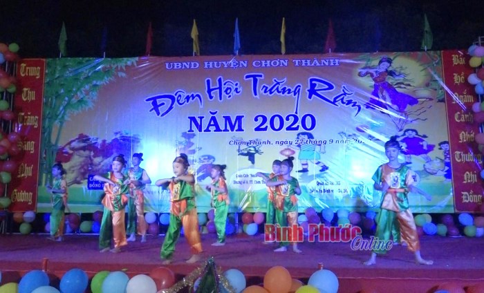 Chơn Thành: Tưng bừng Đêm hội trăng rằm năm 2020