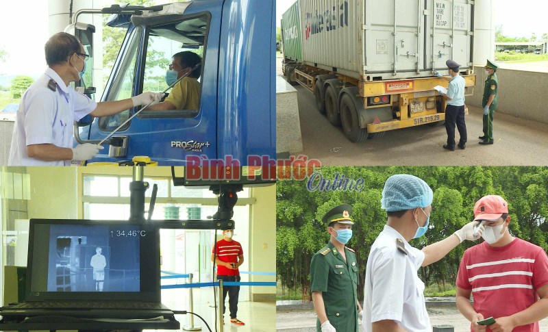 Tuyến đầu chống dịch Covid-19 ở Cửa khẩu Quốc tế Hoa Lư