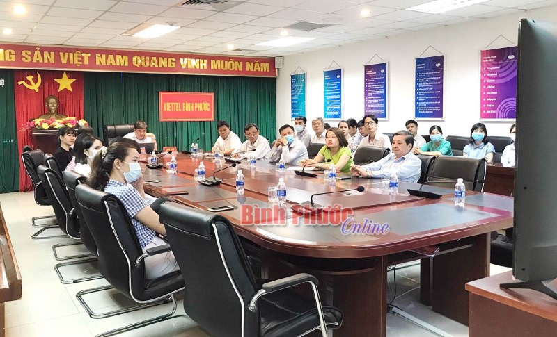 Hội nghị trực tuyến tăng cường c&ocirc;ng t&aacute;c ph&ograve;ng, chống dịch bệnh