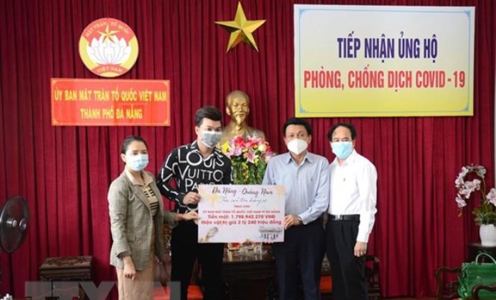 Dịch COVID-19: Tiếp nhận hơn 4 tỷ đồng ủng hộ Đà Nẵng và Quảng Nam