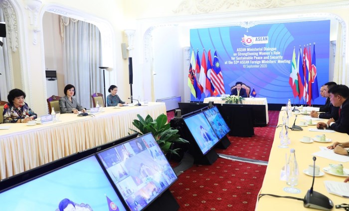 Tăng cường vai trò phụ nữ ASEAN vì hòa bình, an ninh khu vực, thế giới