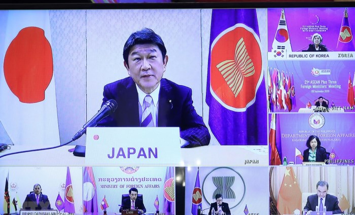 AMM 53: Nhật Bản cam kết chi 1 triệu USD hỗ trợ ASEAN chống dịch